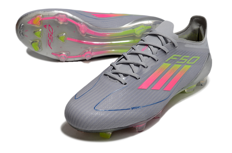 ADIDAS F50.1 ELITE CAMPO - CINZA