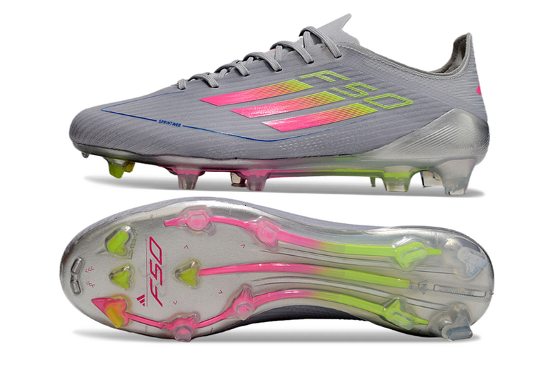 ADIDAS F50.1 ELITE CAMPO - CINZA