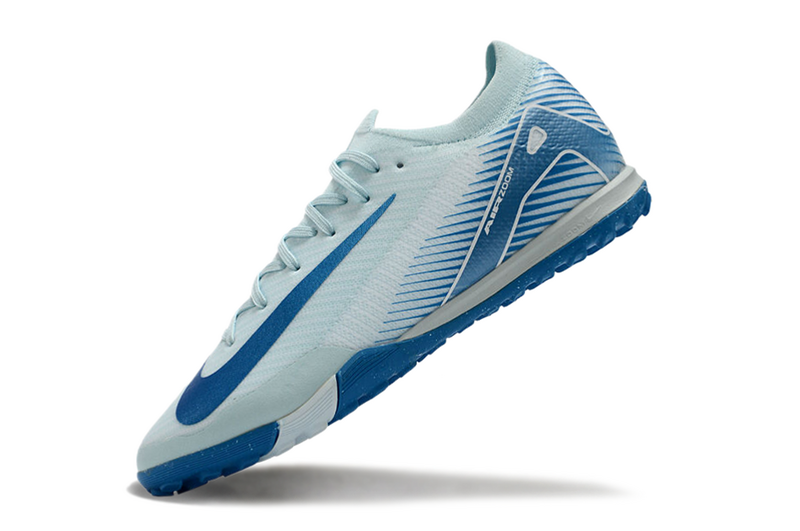 CHUTEIRA NIKE MERCURIAL AIR ZOOM VAPOR 16 ELITE SOCIETY "MAD AMBITION" - AZUL