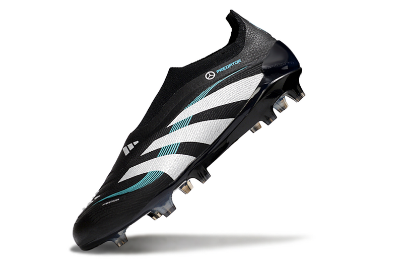 ADIDAS PREDATOR 25 LACELESS ELITE CAMPO - PRETA E AZUL