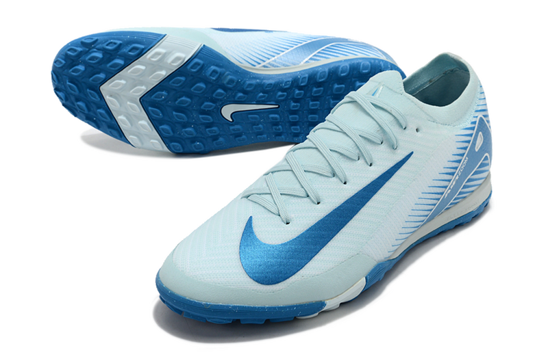 CHUTEIRA NIKE MERCURIAL AIR ZOOM VAPOR 16 ELITE SOCIETY "MAD AMBITION" - AZUL