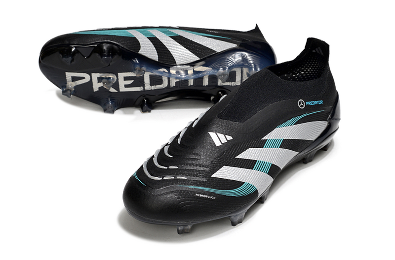 ADIDAS PREDATOR 25 LACELESS ELITE CAMPO - PRETA E AZUL