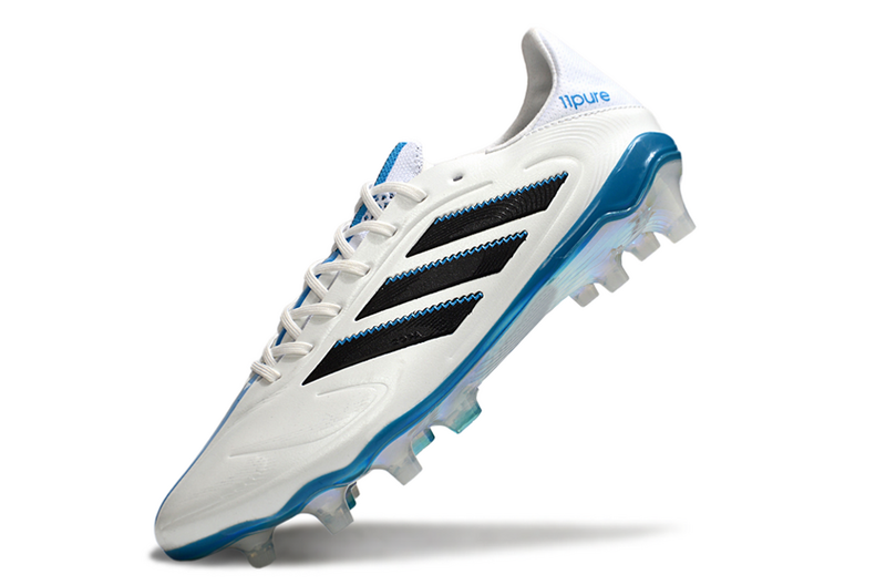 CHUTEIRA ADIDAS COPA PURE III CAMPO - BRANCA E AZUL