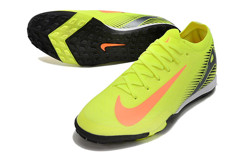 CHUTEIRA NIKE MERCURIAL AIR ZOOM VAPOR 16 ELITE SOCIETY - VERDE E PRETA