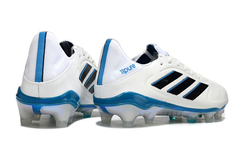 CHUTEIRA ADIDAS COPA PURE III CAMPO - BRANCA E AZUL