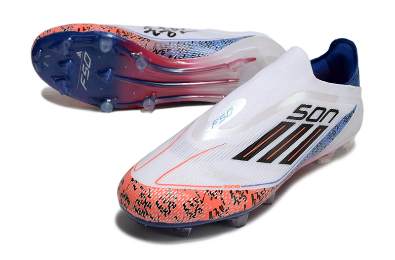ADIDAS F50 LACELASS ELITE CAMPO "SON" - BRANCA E AZUL