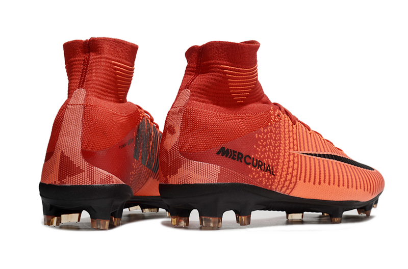 CHUTEIRA NIKE MERCURIAL SUPERFLY 5 ELITE CAMPO - VERMELHA