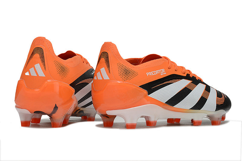 ADIDAS PREDATOR 25 ELITE CAMPO - PRETA E LARANJA