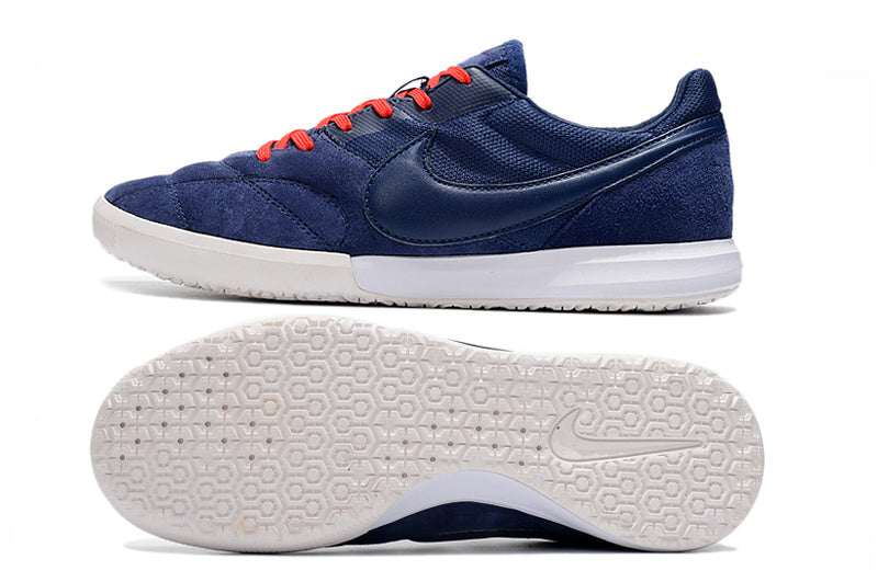CHUTEIRA NIKE PREMIER II SALA FUTSAL - AZUL E VERMELHA