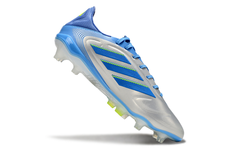 CHUTEIRA ADIDAS COPA PURE III CAMPO - CINZA E AZUL