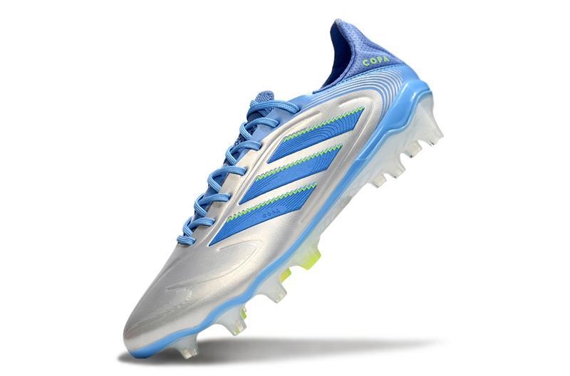 CHUTEIRA ADIDAS COPA PURE III CAMPO - CINZA E AZUL
