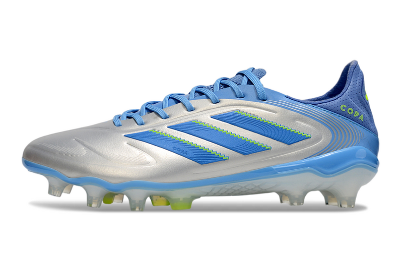 CHUTEIRA ADIDAS COPA PURE III CAMPO - CINZA E AZUL