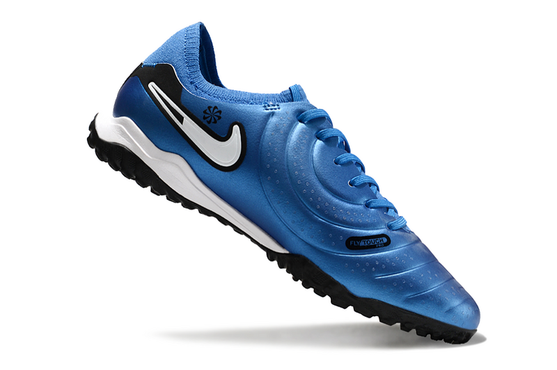 CHUTEIRA NIKE TIEMPO LEGEND 10 SOCIETY "MAD AMBITION" - AZUL E BRANCA
