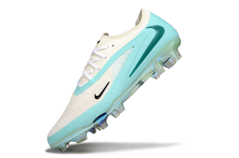 CHUTEIRA NIKE PHANTOM GX III ELITE CAMPO - BRANCA E AZUL