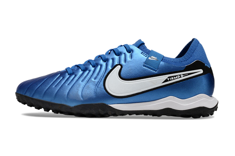 CHUTEIRA NIKE TIEMPO LEGEND 10 SOCIETY "MAD AMBITION" - AZUL E BRANCA