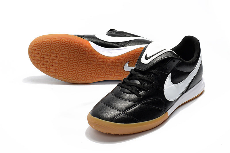 CHUTEIRA NIKE PREMIER II SALA FUTSAL - PRETA, MARROM E BRANCA