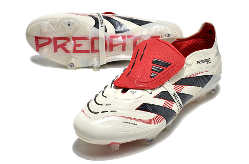 ADIDAS PREDATOR 25 FT ELITE CAMPO - BEGE E PRETA