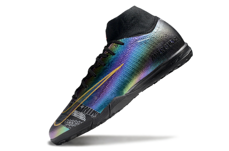 CHUTEIRA NIKE MERCURIAL AIR ZOOM SUPERFLY 10 ELITE SOCIETY - PRETA