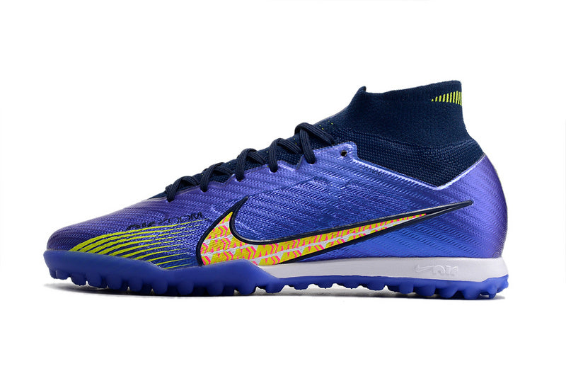 CHUTEIRA NIKE MERCURIAL AIR ZOOM SUPERFLY 9 ELITE SOCIETY - AZUL