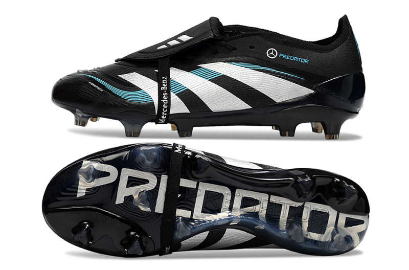 ADIDAS PREDATOR 25 FT ELITE CAMPO - PRETA E AZUL