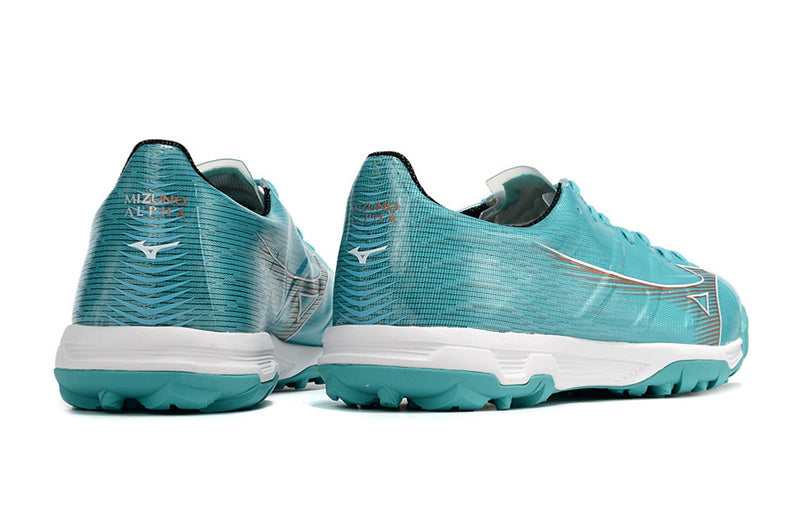 CHUTEIRA MIZUNO ALPHA SOCIETY - AZUL E BRANCA