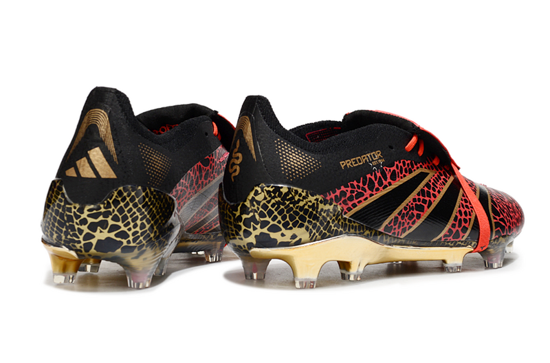 ADIDAS PREDATOR 25 FT ELITE CAMPO - PRETA E VERMELHA