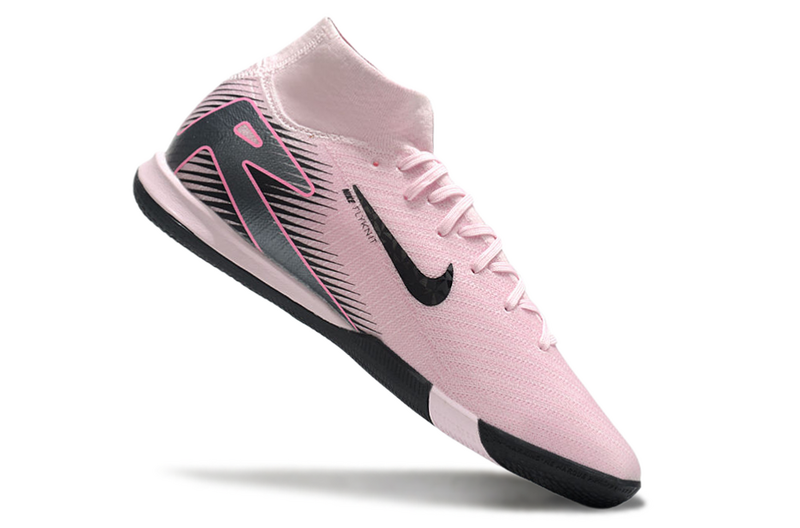 CHUTEIRA NIKE AIR ZOOM MERCURIAL SUPERFLY 10 ELITE FUTSAL - ROSA E PRETA