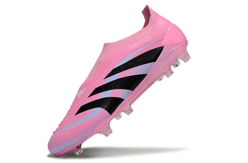 ADIDAS PREDATOR 25 LACELESS ELITE CAMPO - ROSA E PRETA