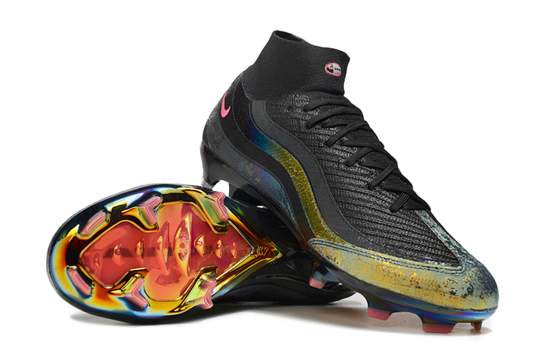 CHUTEIRA NIKE AIR ZOOM MERCURIAL SUPERFLY 10 ELITE CAMPO "AIR MAX 95" - PRETA