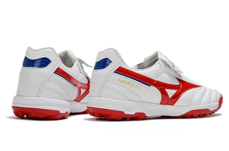 CHUTEIRA MIZUNO MORELIA II SOCIETY - BRANCA E VERMELHA