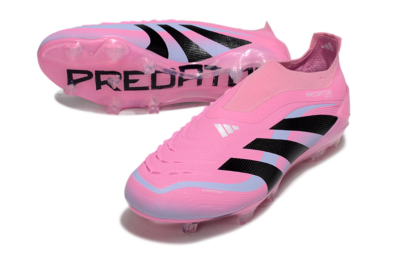 ADIDAS PREDATOR 25 LACELESS ELITE CAMPO - ROSA E PRETA