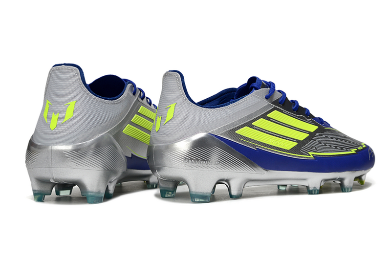 CHUTEIRA ADIDAS F50 MESSI ELITE CAMPO - CINZA E AZUL