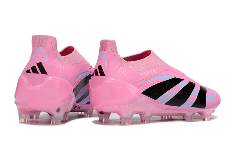 ADIDAS PREDATOR 25 LACELESS ELITE CAMPO - ROSA E PRETA