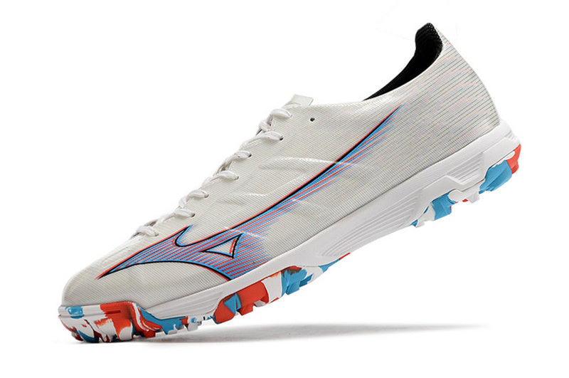 CHUTEIRA MIZUNO ALPHA SOCIETY - BRANCA, AZUL E VERMELHA