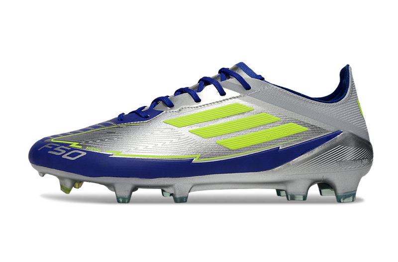 CHUTEIRA ADIDAS F50 MESSI ELITE CAMPO - CINZA E AZUL