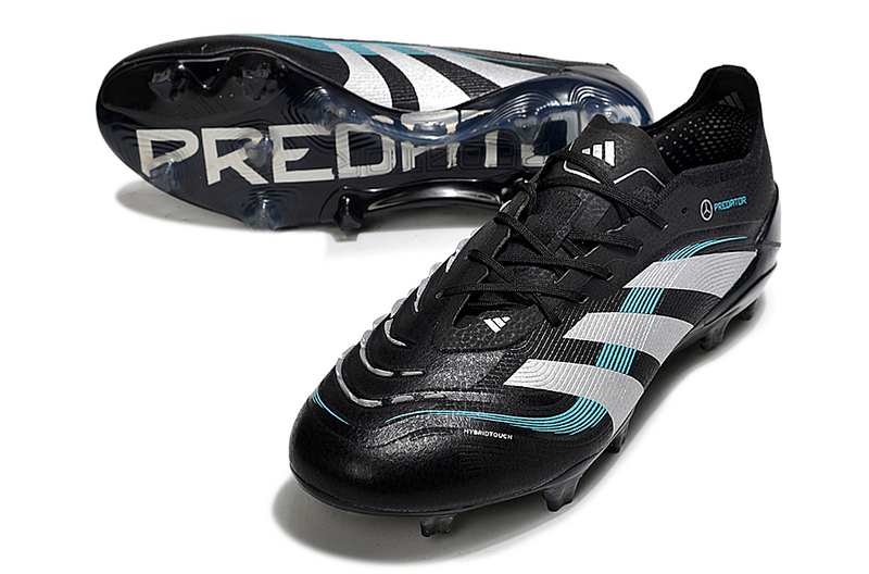 ADIDAS PREDATOR 25 ELITE CAMPO - PRETA E AZUL