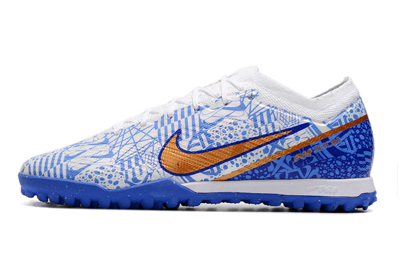 CHUTEIRA NIKE MERCURIAL AIR ZOOM VAPOR 15 ELITE SOCIETY "CR7" - AZUL