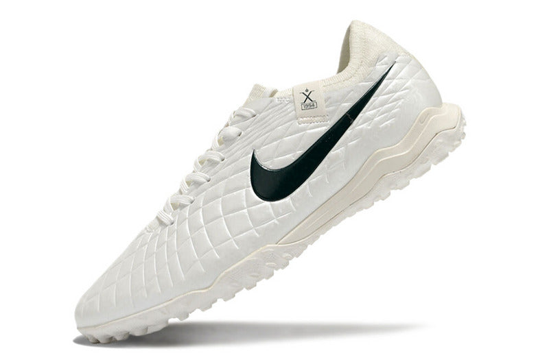 CHUTEIRA NIKE TIEMPO LEGEND 10 SOCIETY "PEARL" - BRANCA E VERDE