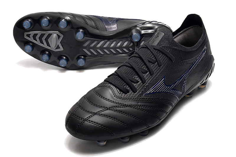 CHUTEIRA MIZUNO MORELIA NEO III JAPAN CAMPO - PRETA