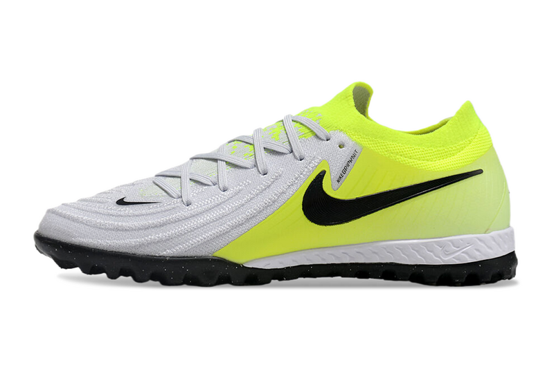CHUTEIRA NIKE PHANTOM GX II ELITE SOCIETY "MAD VOLTAGE" - CINZA E VERDE