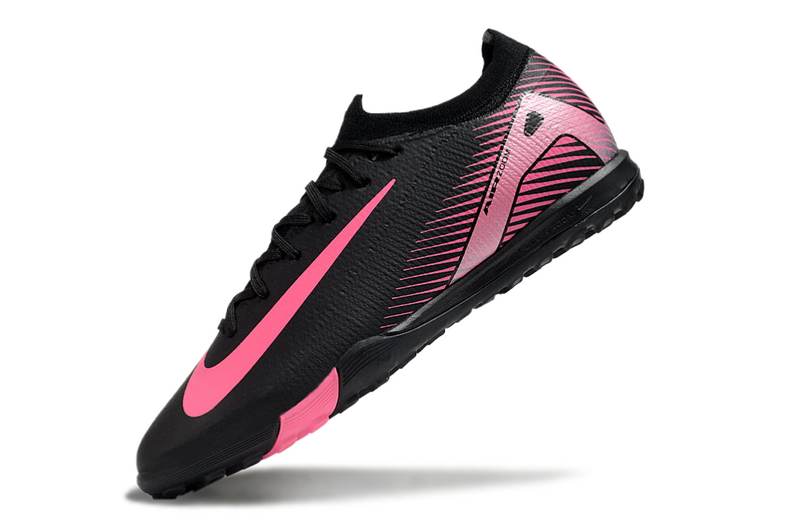 CHUTEIRA NIKE MERCURIAL AIR ZOOM VAPOR 16 ELITE SOCIETY - PRETA E ROSA