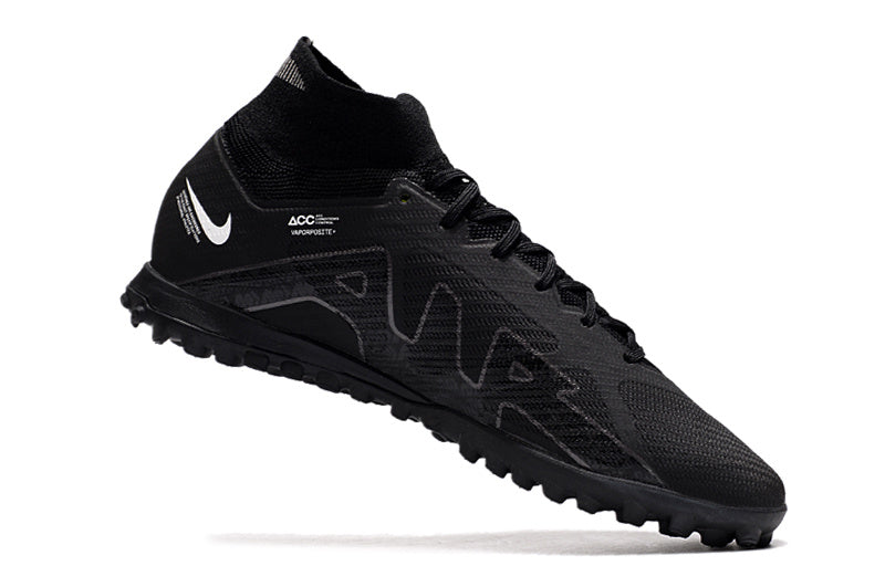 CHUTEIRA NIKE MERCURIAL AIR ZOOM SUPERFLY 9 ELITE SOCIETY "SHADOW" - PRETA
