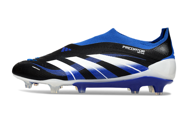 ADIDAS PREDATOR 25 LACELESS ELITE CAMPO - PRETA E AZUL