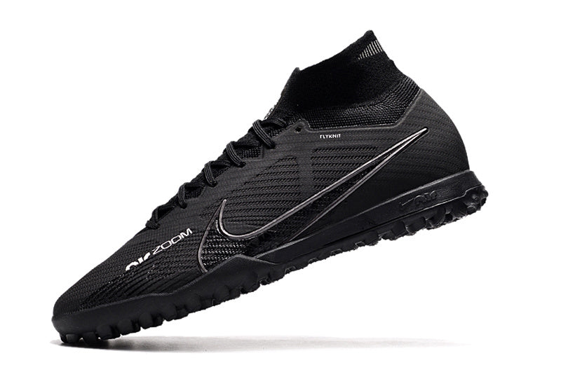 CHUTEIRA NIKE MERCURIAL AIR ZOOM SUPERFLY 9 ELITE SOCIETY "SHADOW" - PRETA