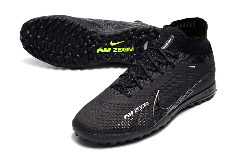 CHUTEIRA NIKE MERCURIAL AIR ZOOM SUPERFLY 9 ELITE SOCIETY "SHADOW" - PRETA