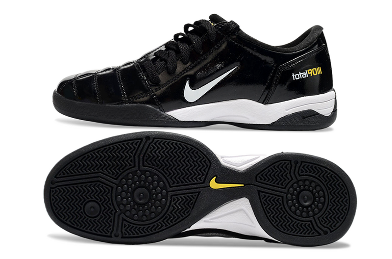 CHUTEIRA NIKE TOTAL 90 III FUTSAL - PRETA E CINZA