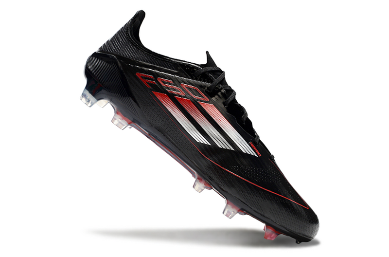 CHUTEIRA ADIDAS F50 ELITE CAMPO - PRETA E VERMELHA