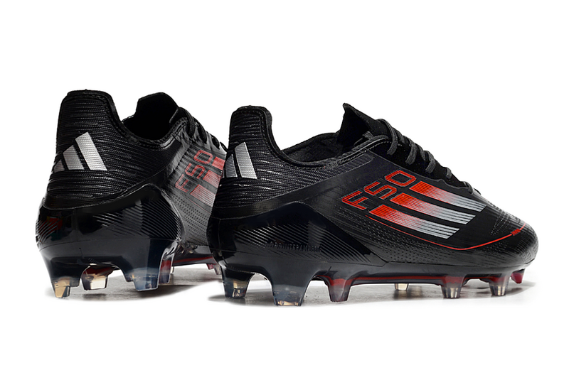 CHUTEIRA ADIDAS F50 ELITE CAMPO - PRETA E VERMELHA