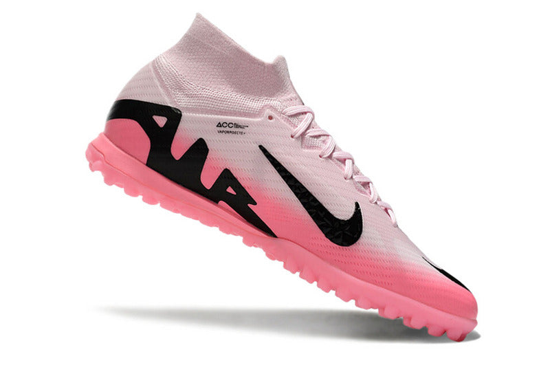 CHUTEIRA NIKE MERCURIAL AIR ZOOM SUPERFLY 9 ELITE SOCIETY "MAD BRILLIANCE" - ROSA