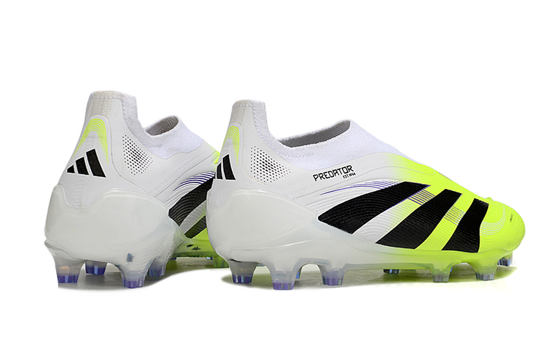 ADIDAS PREDATOR 25 LACELESS ELITE CAMPO - BRANCA E VERDE